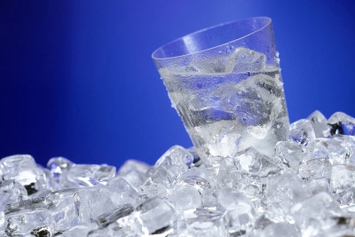 Ice water